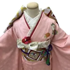 5201❫ ✿ 正絹 振袖セット振袖 ✿ ピンク・桜成人式 前撮り ✿ - メルカリ