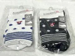 le coq sportif ゴルフソックス ドット柄22-24cm 2足セット