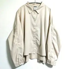 KristenseN DU NORD コットンストレッチ オーバーサイズ シャツ - メルカリ
