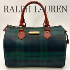 ✨極美品✨ ラルフローレン ボストンバッグ ミニ 高級レザー 希少性大 旅行鞄