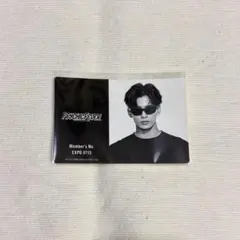 PSYCHIC FEVER 小波津志　ステッカー　LDH LIVE-EXPO