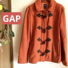 セール中！GAP オレンジ 茶　ダッフルコート　Mサイズ　毛78%のサムネイル