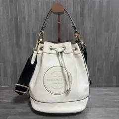 coach コーチ デンプシー ドローストリング バケットバッグ 2way 黒