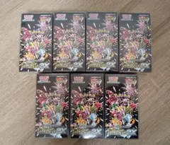 シャイニートレジャーex 7BOX シュリンクなし ペリペリあり