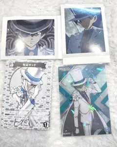 名探偵コナン ぱしゃこれ 怪盗キッド 100万ドルの五稜星 カード セット