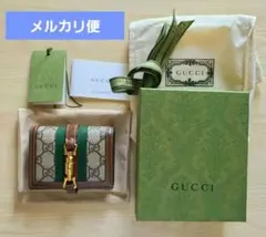 GUCCI グッチ ジャッキー カードケースウォレット 財布 付属品付き