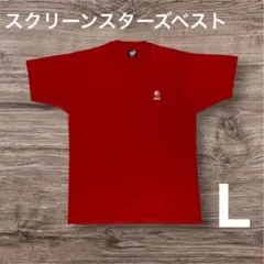 Tシャツ　AT&T　L　レッド　スクリーンスターズ　USA　フルーツオブザルームのサムネイル