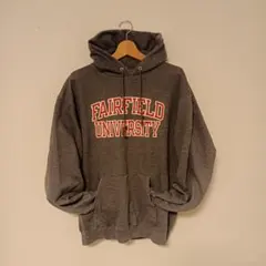 Champion チャンピオン カレッジパーカー 裏起毛 グレー