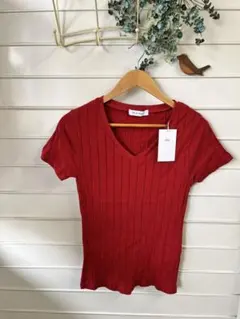 早い者勝ち★新品未使用★AZUL by moussyリブニットTシャツ