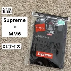 Supreme　MM6　Hanes Tagless Tank Top　黒　XLのサムネイル