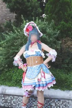 津島善子 クリスマスプレゼント編 覚醒後 コスプレ 衣装 ウィッグ付き 衣装のみ】ラブライブ サンシャイン 津島善子 クリスマス