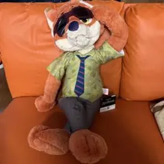 ディズニー ズートピア2 サングラス　ニック　超超BIGぬいぐるみ