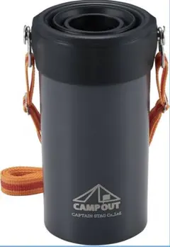 CAMP OUT ペットボトルホルダー ダークグレー No.UE-3575のサムネイル