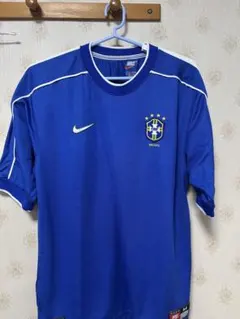 未使用　1998 ブラジル代表 L　ユニフォーム　正規品 2025年最新】ブラジル ユニフォーム 1998の人気アイテム - メルカリ