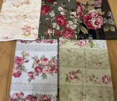 薔薇柄まとめ　5枚セット