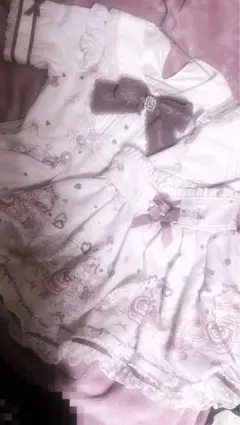 リズリサ Many Hearts Afternoontea柄セットアップ