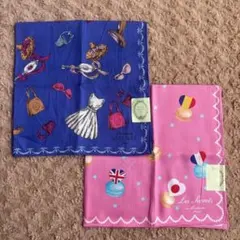 《新品未使用❗️》LADUREE ハンカチ 2点セットのサムネイル