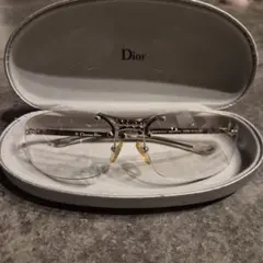 Christian Dior サングラス シルバー