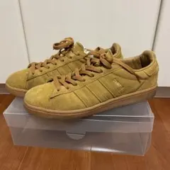 adidas originals キャンパス　スエード　キャメルスニーカーのサムネイル