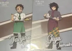 鬼滅の刃　スイーツパラダイス　クリアファイル　竈門炭治郎　冨岡義勇