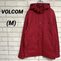 VOLCOM ボルコム　ナイロンジャケット　ウィンドブレーカー　赤　ブルゾンのサムネイル