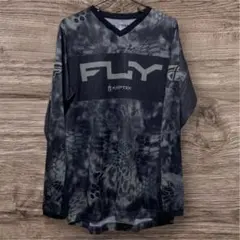 Fly Racing モトクロスジャージ　Sサイズ モスグレー／ブラック