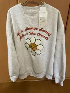 タグ付き新品未使用品　しまむら　ロゴスLOGOSDAYS トレーナー 裏起毛