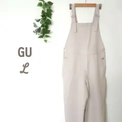 美品✨GU ジーユー♡L♡オールインワンサロペット