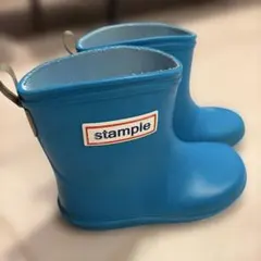 【stample】スタンプル長靴　※15センチ（中敷き14cm新品お付けします）