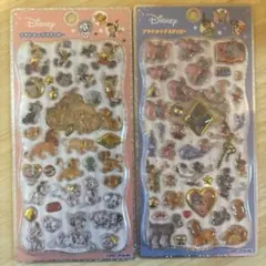 プチドロップステッカー　ピノキオ　ディズニー　ダンボ　ボンボンドロップシール