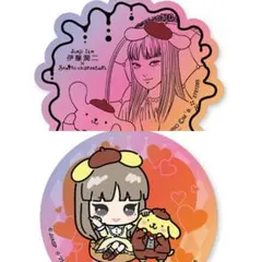伊藤潤二×サンリオキャラクターズ アクリルチャーム 富江 ポムポムプリン