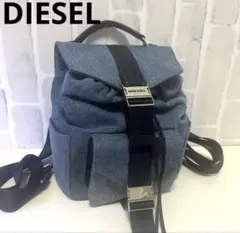 DIESEL ディーゼル リュック デニム バックパック ワンポイントロゴのサムネイル