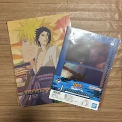 NARUTO　ナルト　一番くじ　J賞　クリアファイル　K賞 ビジュアルボード