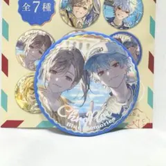 にじさんじ　ChroNoiR BlueMemories 缶バッジ　叶　葛葉