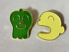 戌神ころね ころねすきー＆ピキピキピーマン ピンバッジ グッズ ホロライブ