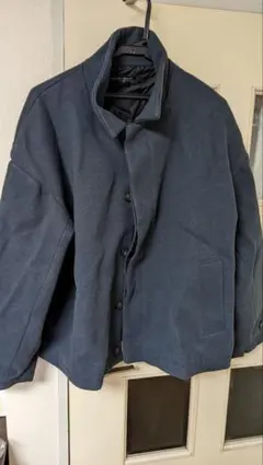 Confirmオーバーサイズジャケットブルゾン濃いグリーングレー