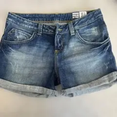 DENIM RULES BY TRF デニムショートパンツ 34