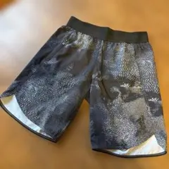 AEROREADY ハーフパンツ 黒/青