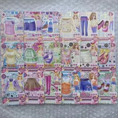 アイカツ　キュート　ノーマルカード　6コーデセット
