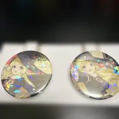 一番くじ 角巻わため ホログラム缶バッジ2個セット