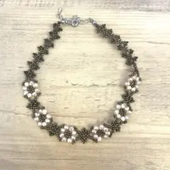 ハンドメイドビーズチョーカー
