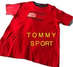 Tシャツ　トミースポーツ　メンズリンガーネック