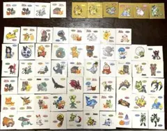ポケモンパンシール68枚セット