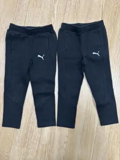 PUMA ブラック ジャージパンツ