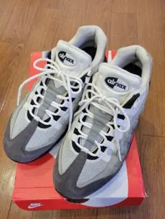 Nike Air Max 95 OG グレー/ホワイト 28cm　★美品★　箱付