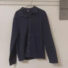 ミラノリブシャツカーディガン　ユニクロ　Sサイズ
