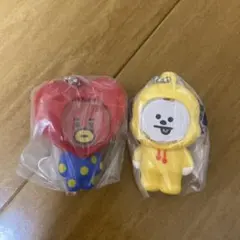 bt21 フォトフレームマスコット　TATA CHIMMY 2点セット