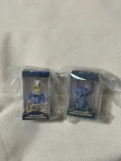ミニチュアパッケージコレクション　ディズニー　スティッチ ドナルド