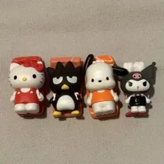 お寿司　サンリオ　ガチャガチャ 4点