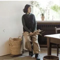 シサム工房✨オーガニックコットンコーデュロイターバンパンツ